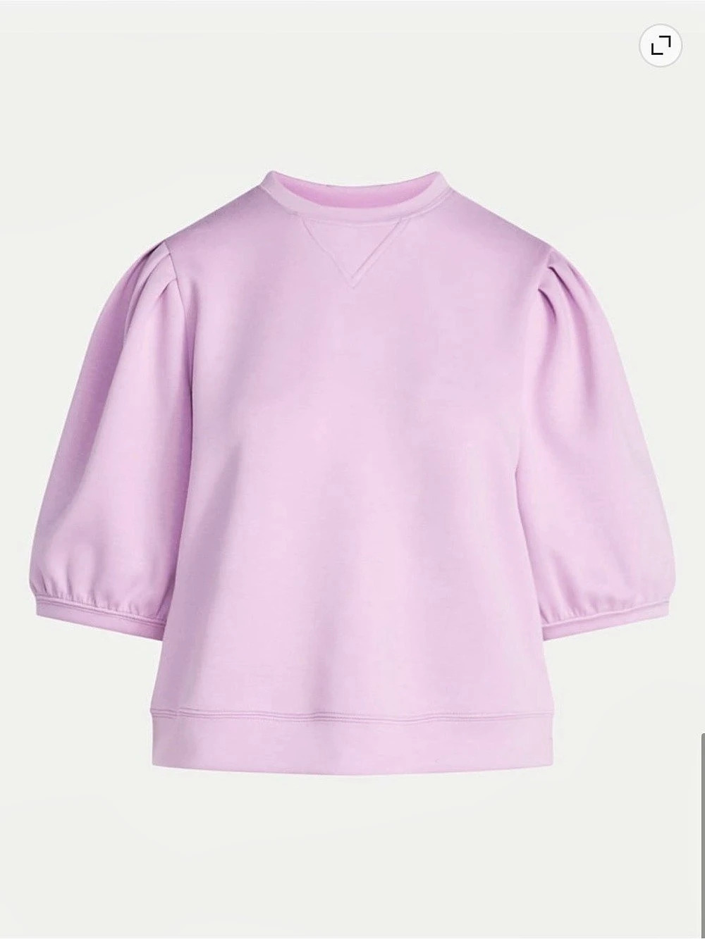 Puff Sleeve Sweatshirt